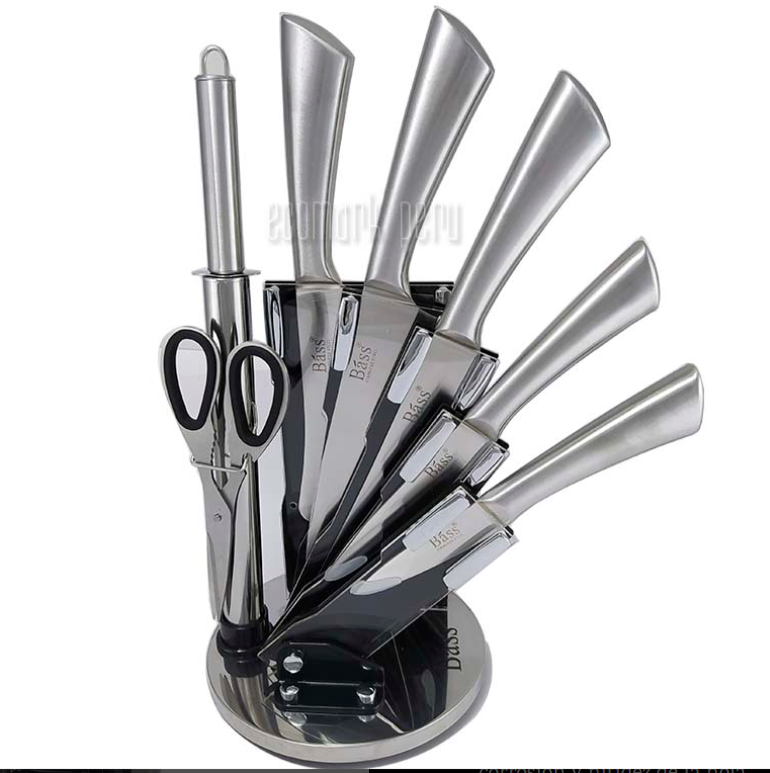 CUCHILLOS DE MANGO PLOMO