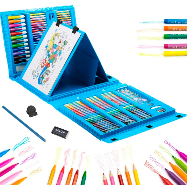 MEGA SET DE ARTE DE 208 PIEZAS