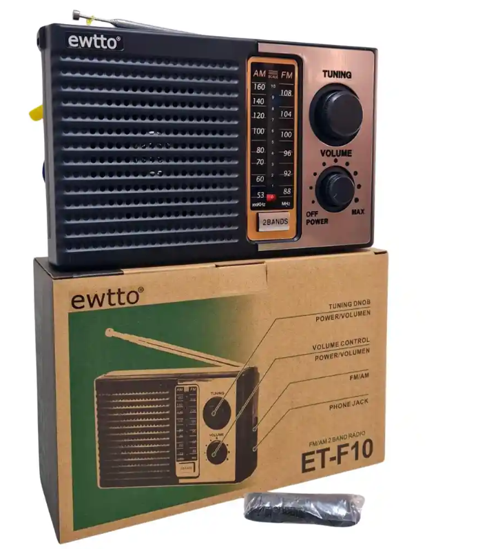 RADIO PANEL DE 4 BANDAS EWTTO