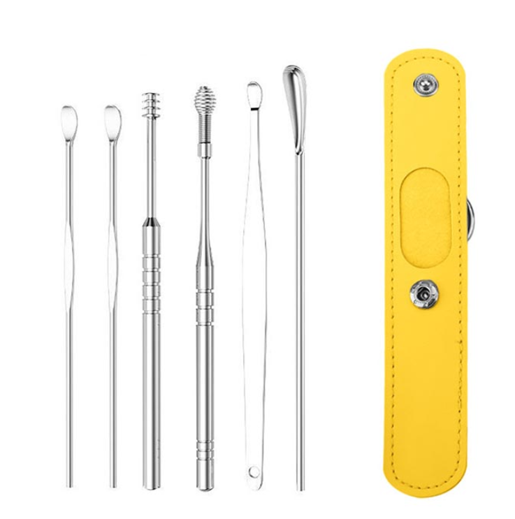 KIT DE 6 PIEZAS PARA LIMPIEZA DE OIDOS