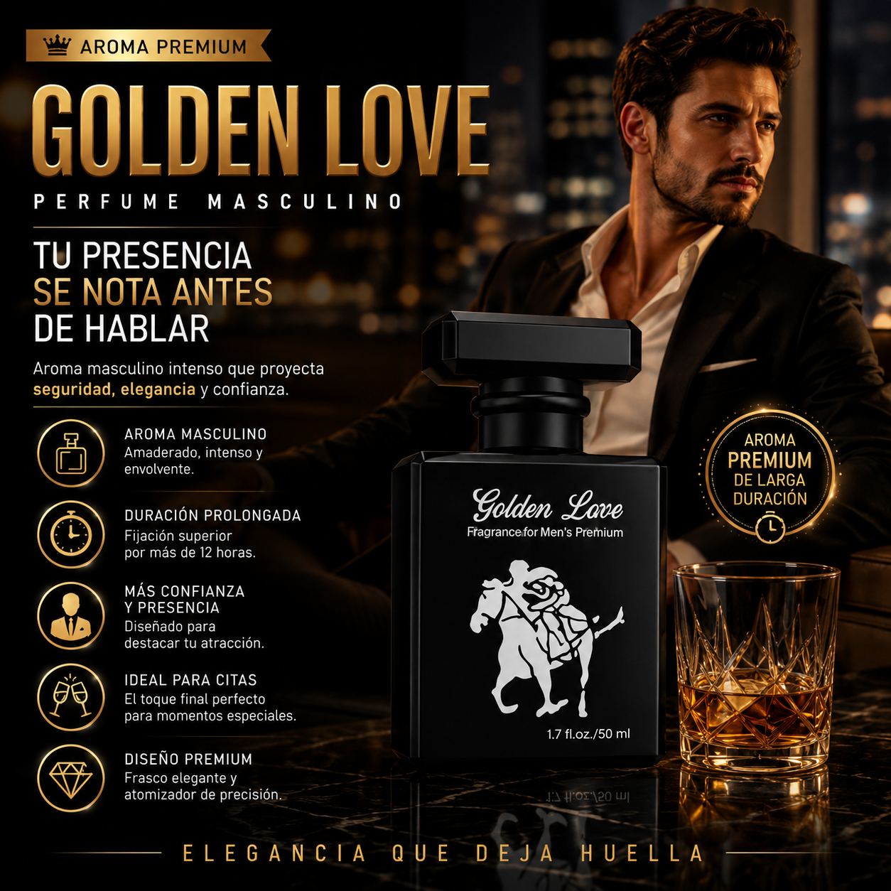 GOLDEN LOVE – PERFUME MASCULINO