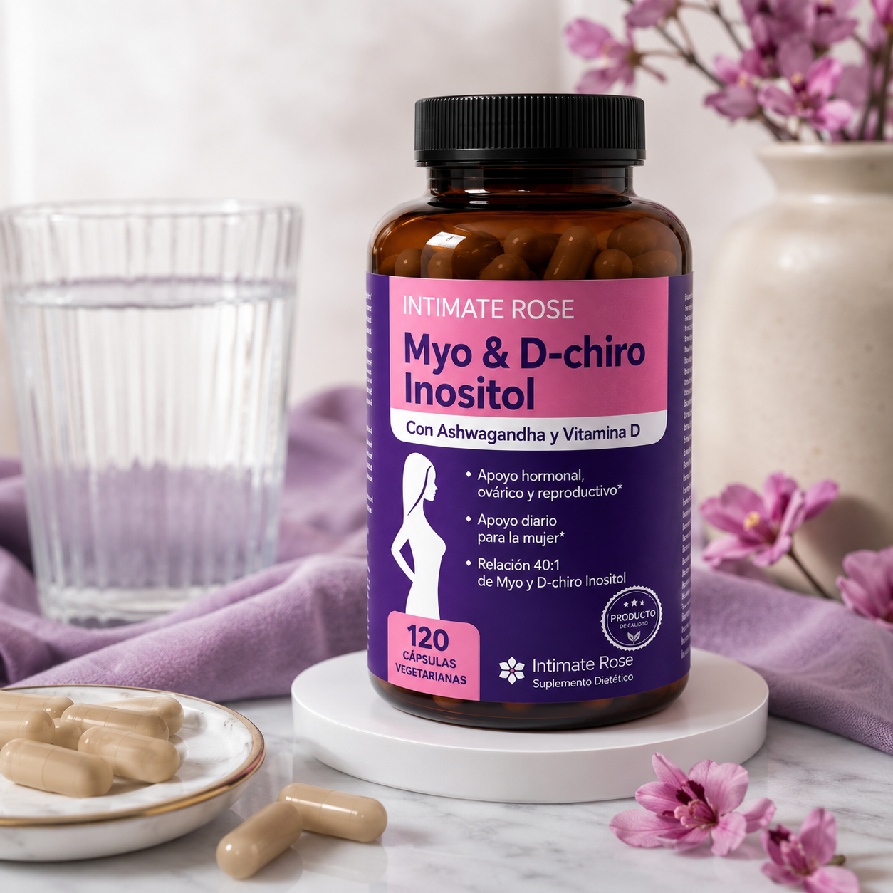 MYO & D-CHIRO INOSITOL – INTIMATE ROSE