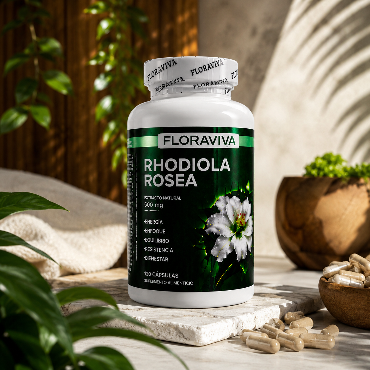 FLORAVIVA RHODIOLA ROSEA