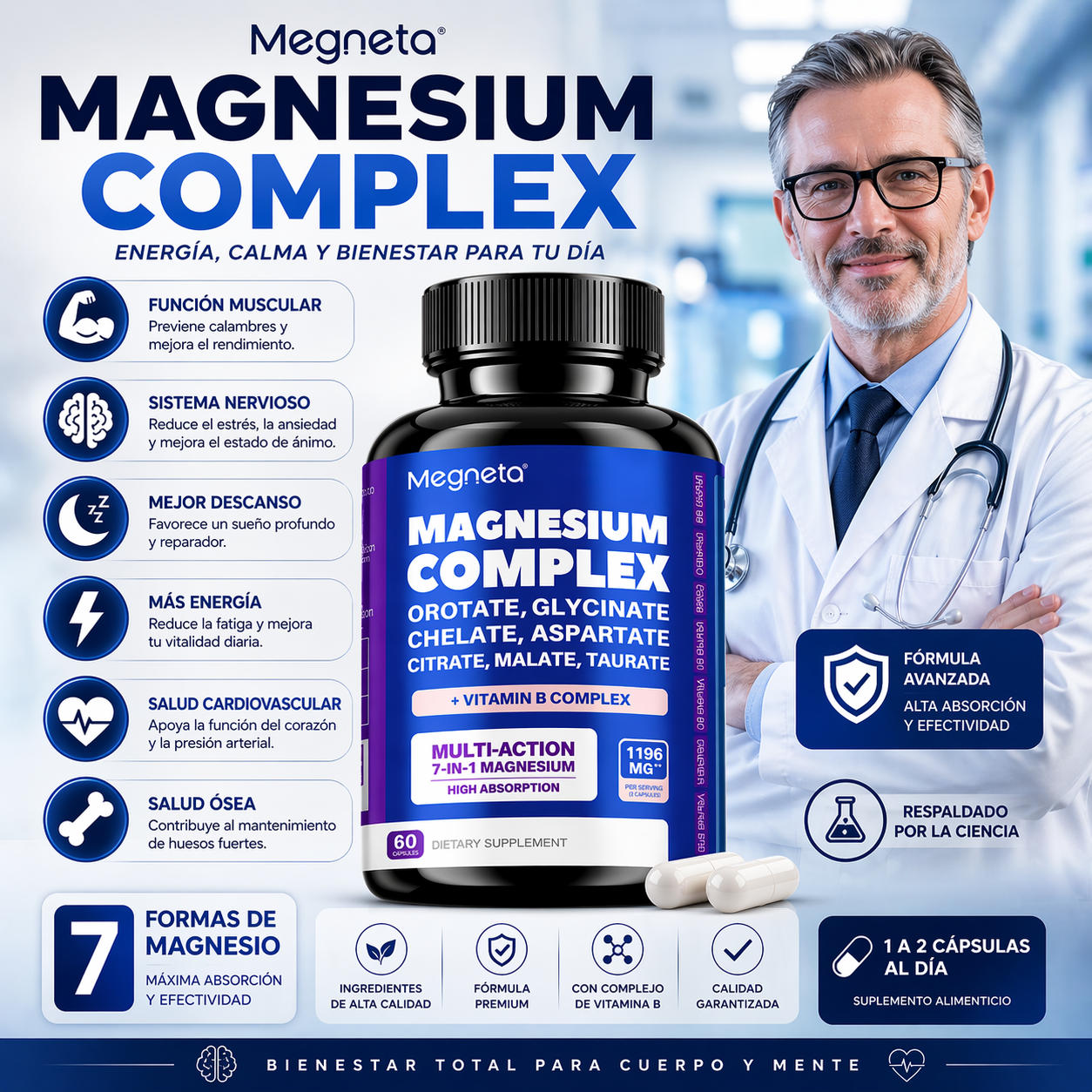 MAGNESIUM COMPLEX - MEGNETA