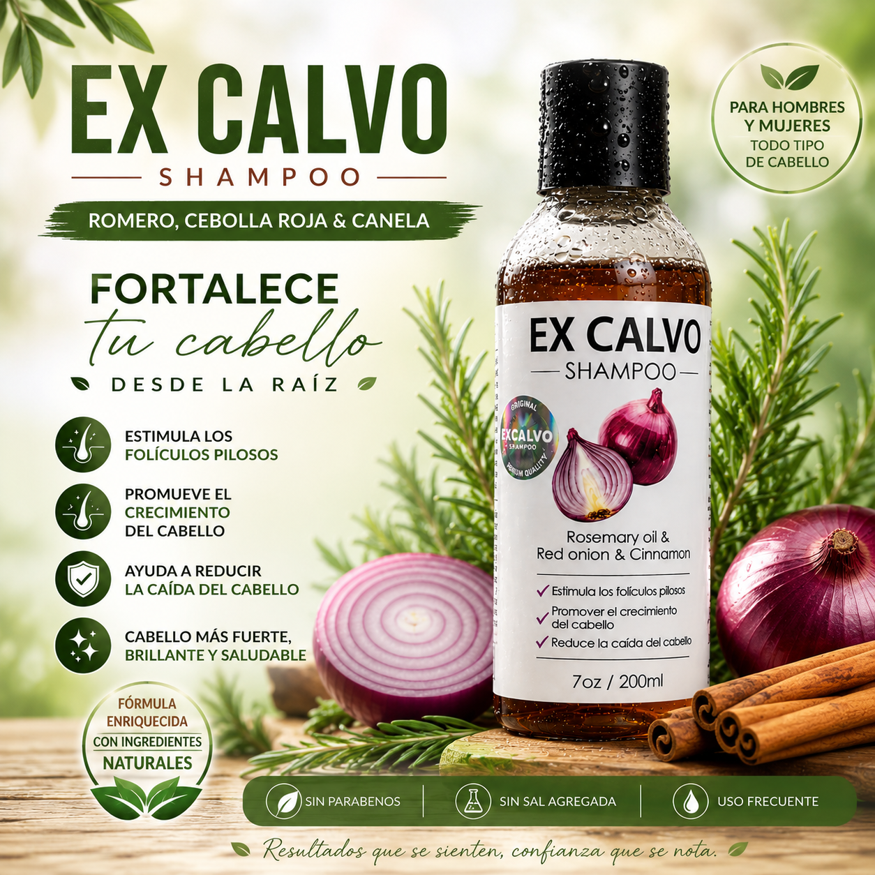 EX CALVO SHAMPOO