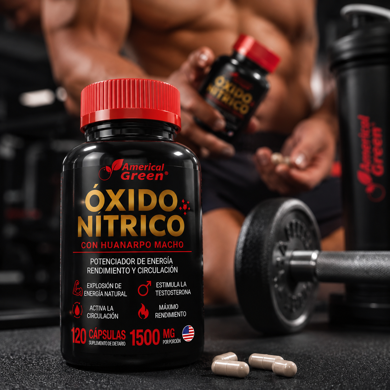 ÓXIDO NÍTRICO CON HUANARPO MACHO