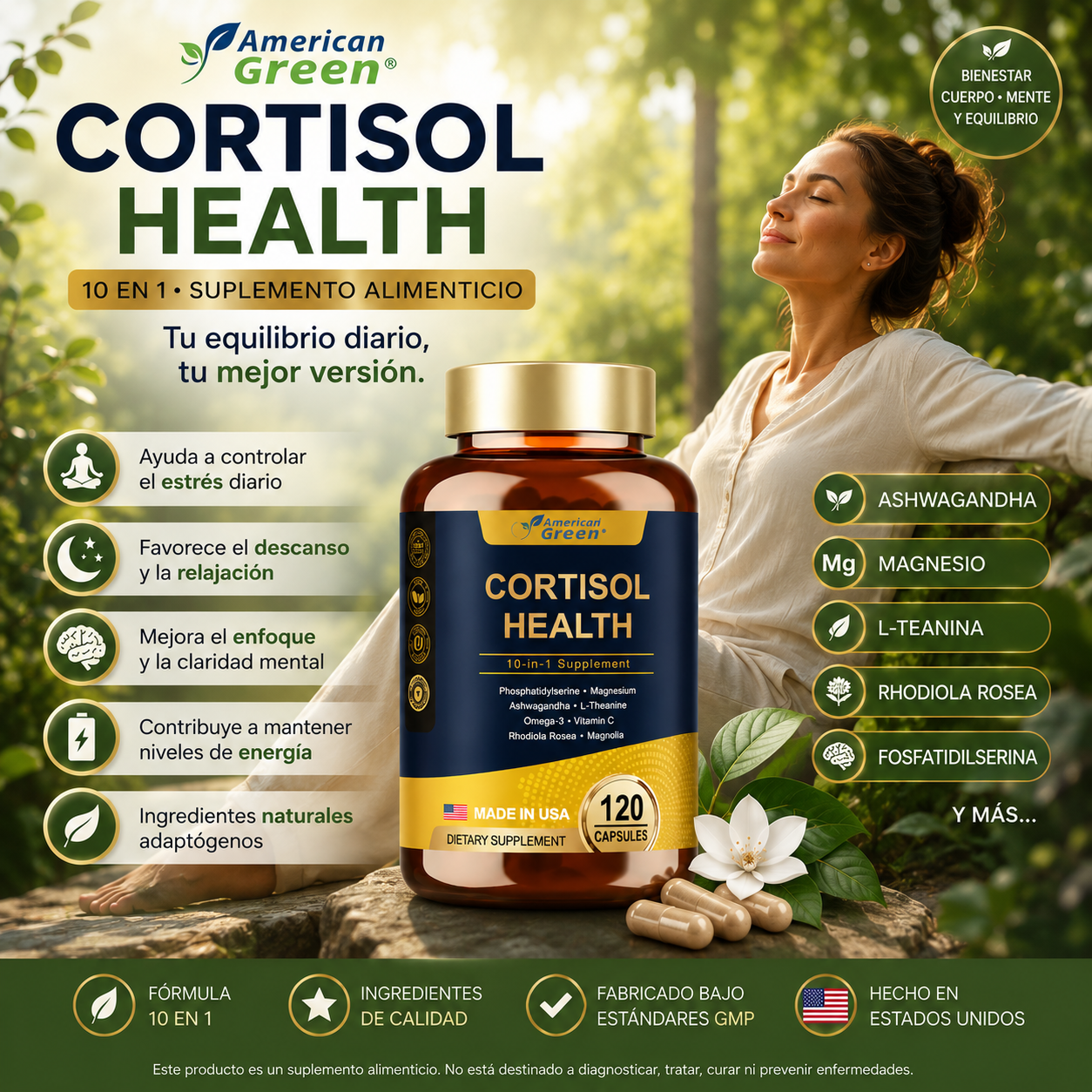 CORTISOL HEALTH 10 -IN -1