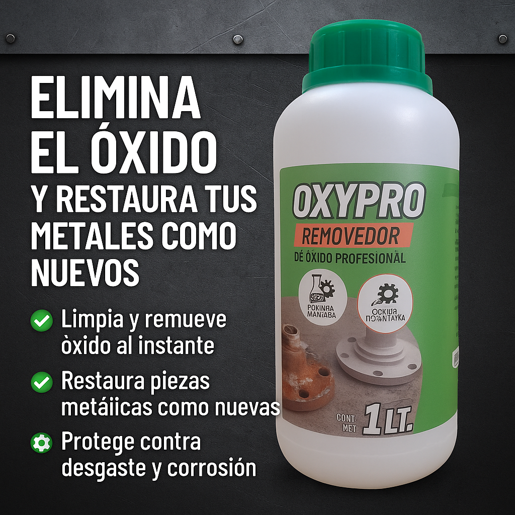 OXYPRO – REMOVEDOR DE ÓXIDOS PARA METALES