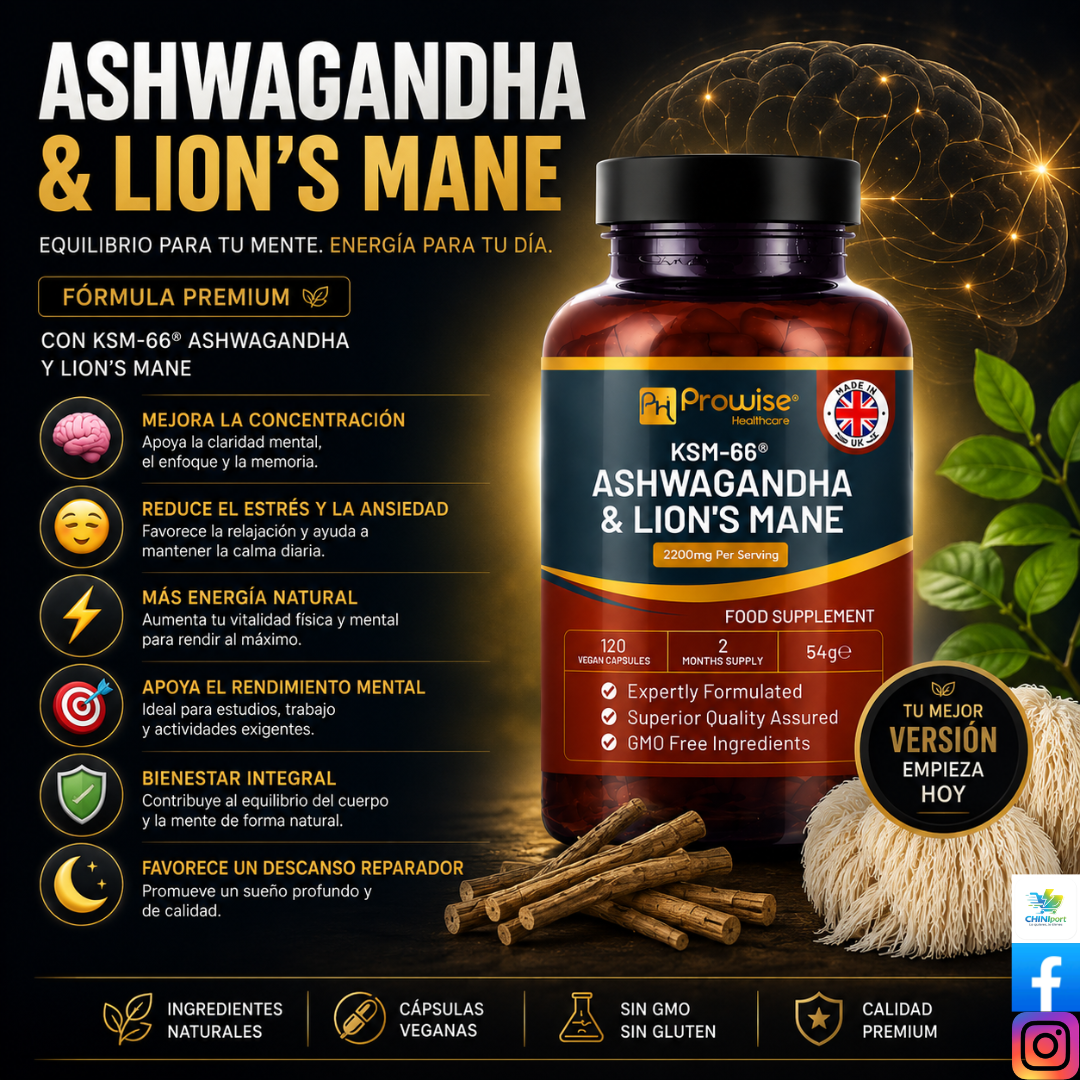 ASHWAGANDHA & LION'S MANE