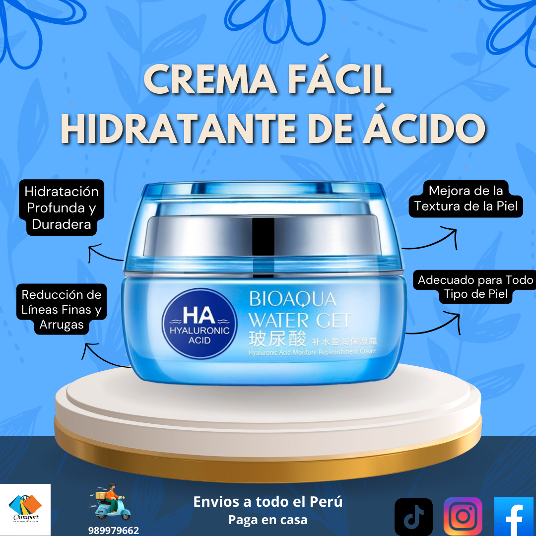 CREMA FÁCIL HIDRATANTE DE ÁCIDO