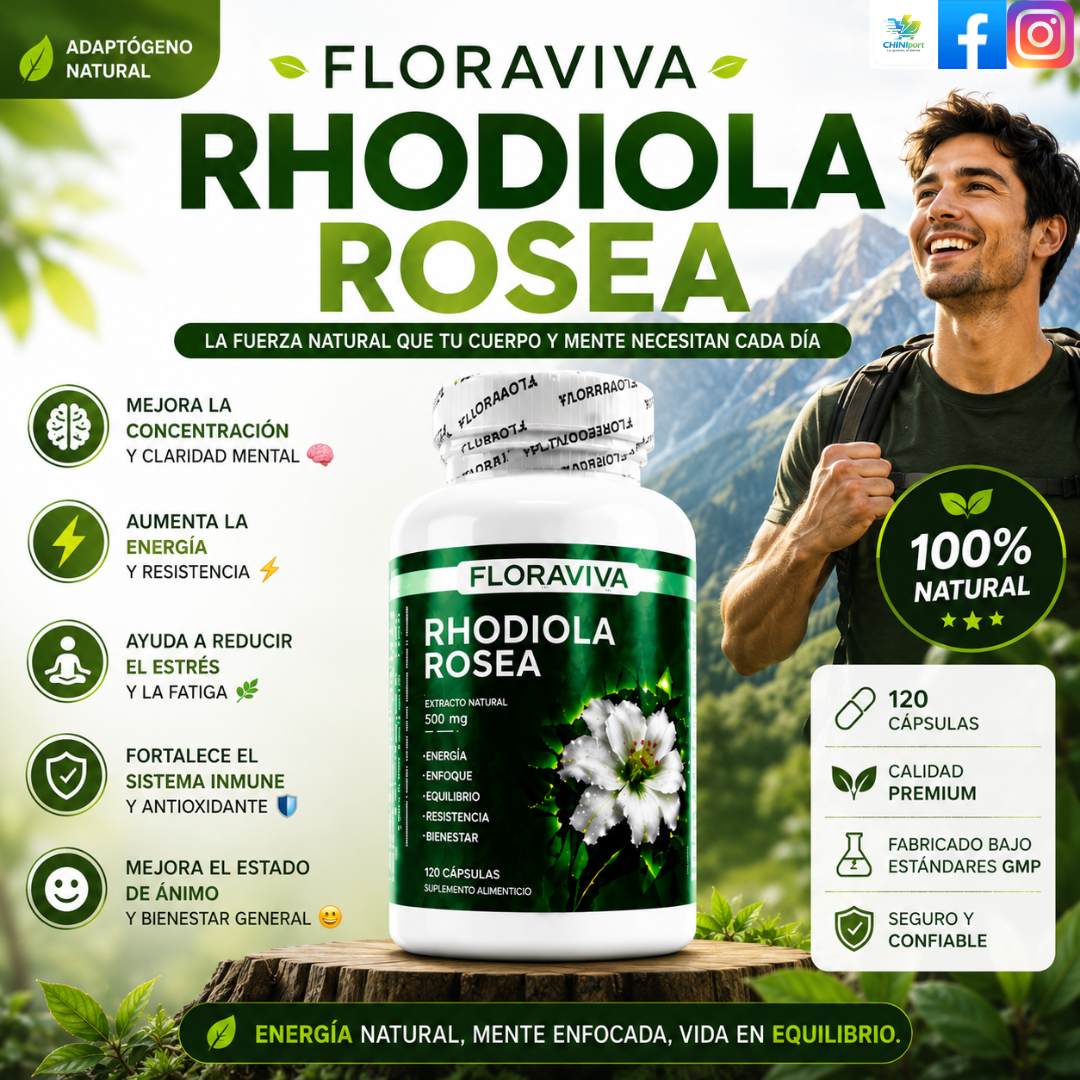 FLORAVIVA RHODIOLA ROSEA