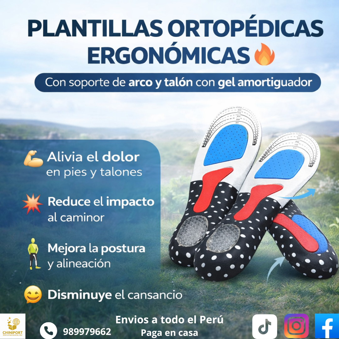 PLANTILLA ORTOPÉDICA