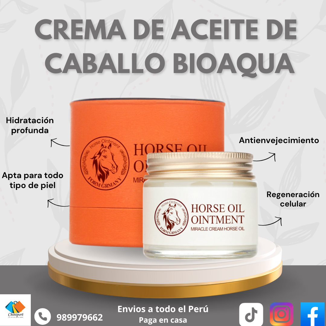 CREMA DE ACEITE DE CABALLO BIOAQUA