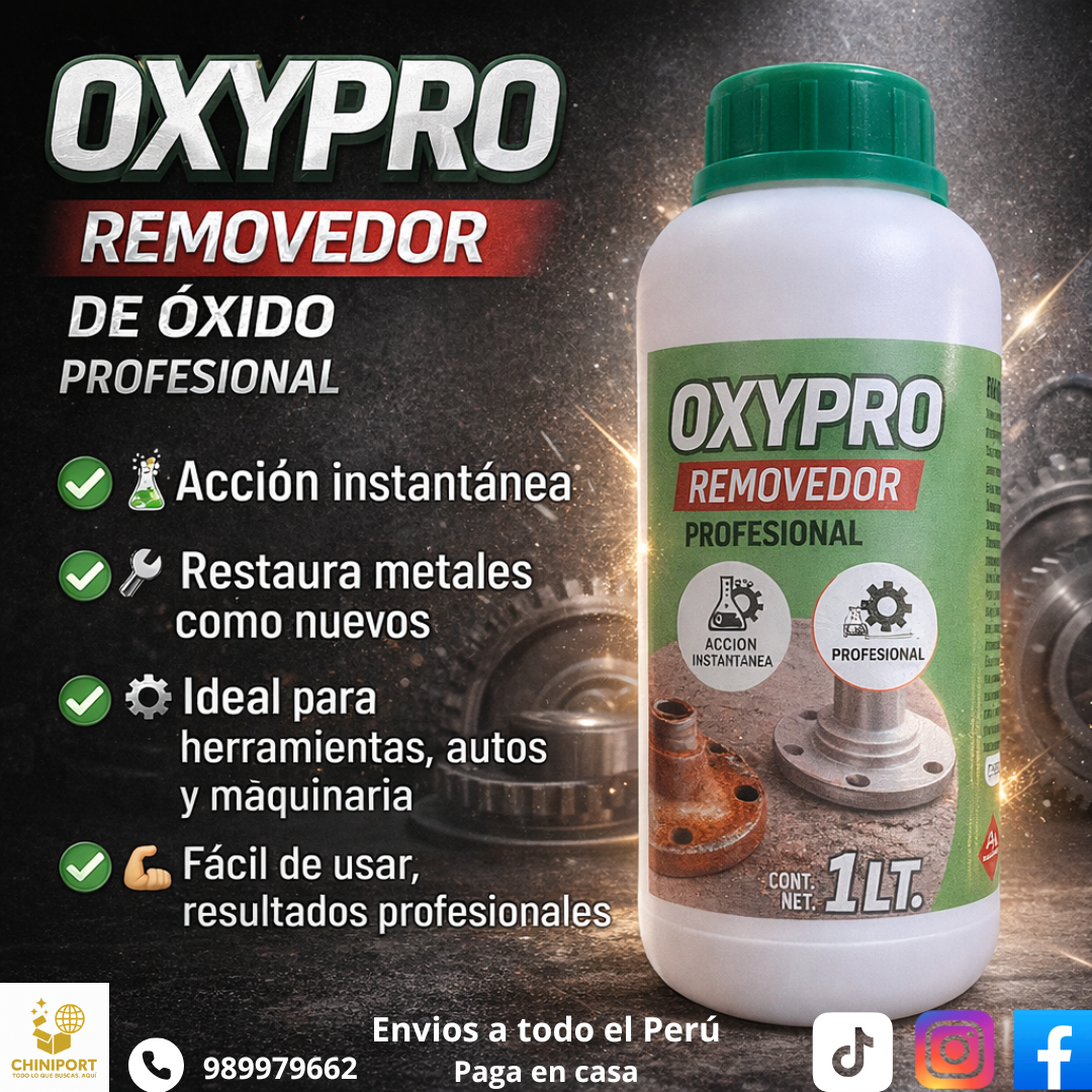 OXYPRO – REMOVEDOR DE ÓXIDOS PARA METALES