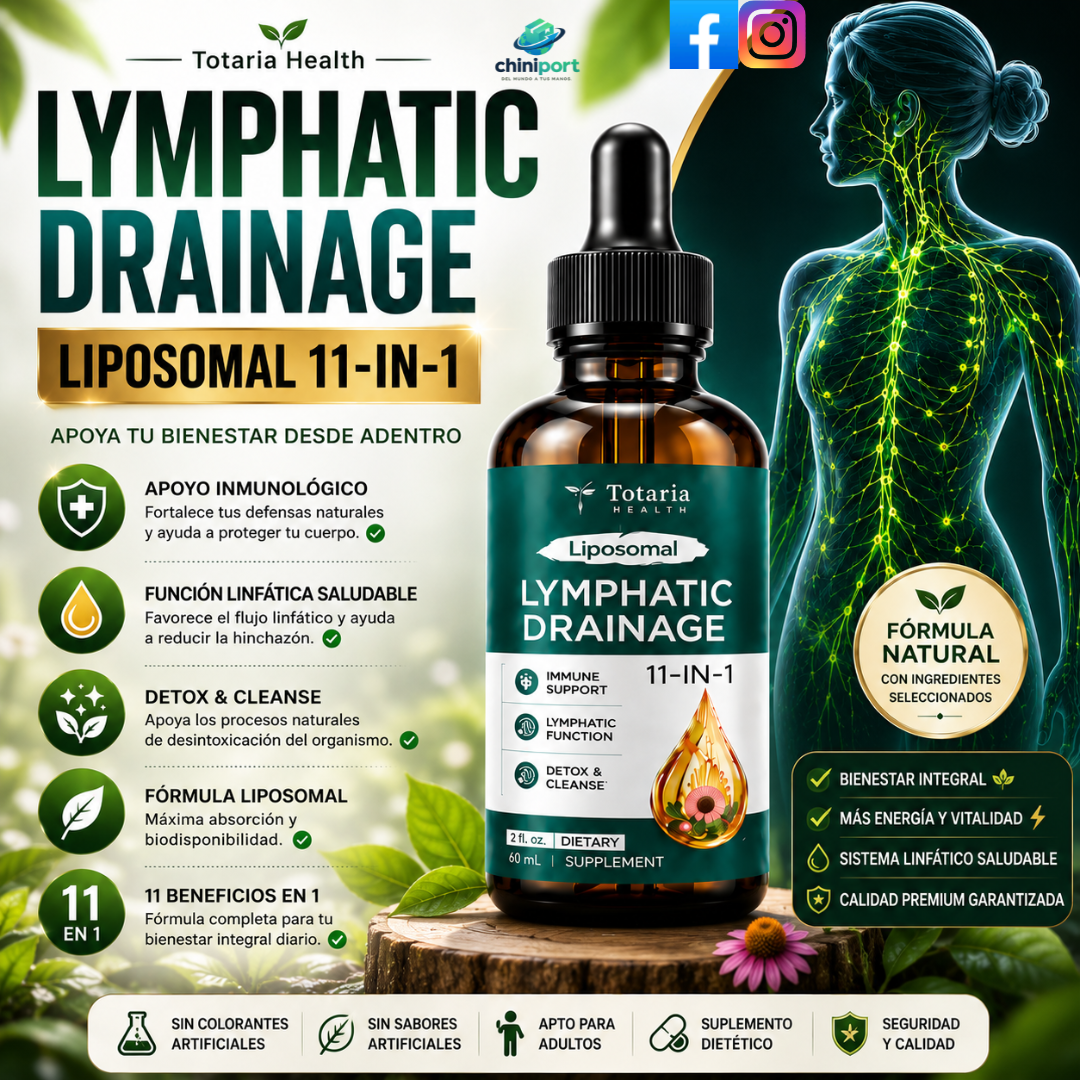 LYMPHATIC DRAINAGE LIPOSOMAL 11-IN-1