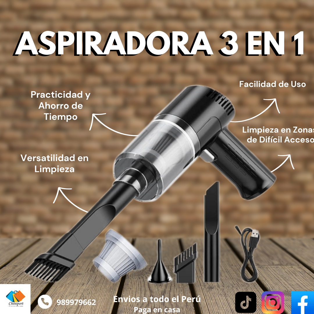ASPIRADORA 3 EN 1