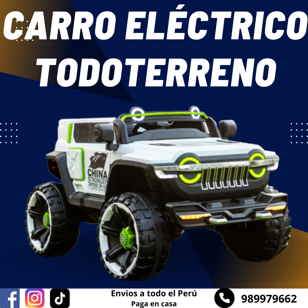 CARRO ELÉCTRICO TODOTERRENO