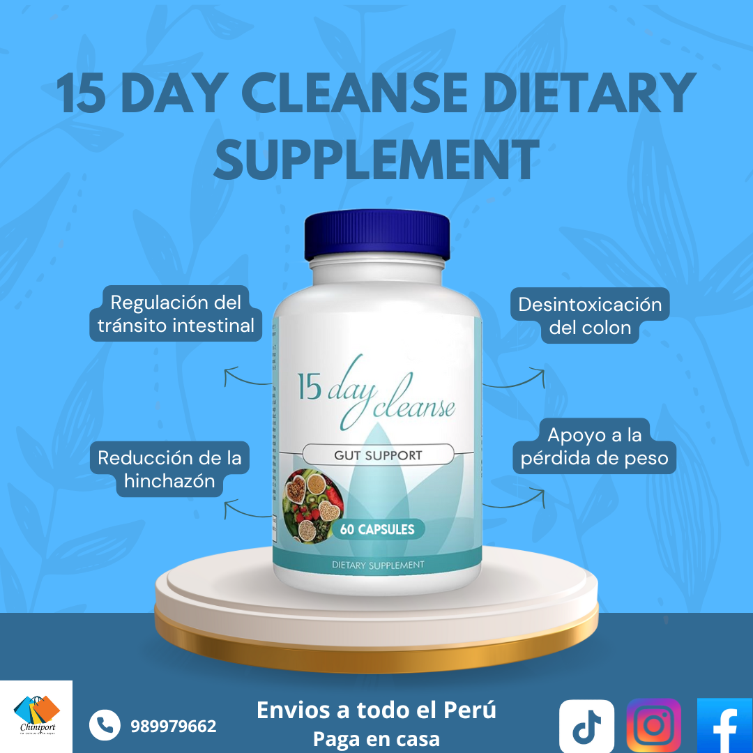 15 DAY CLEANSE DIETARY SUPPLEMENT