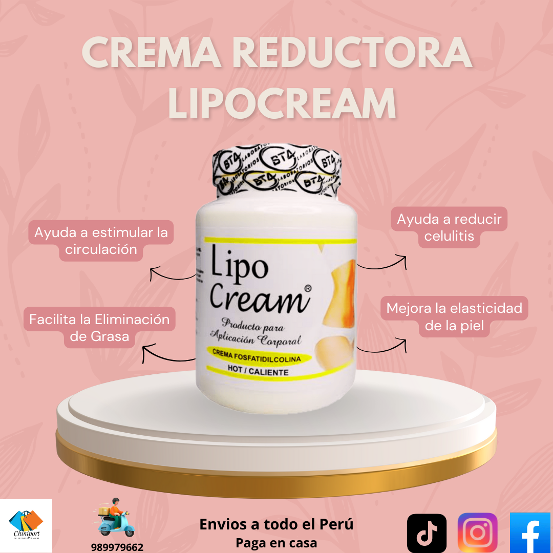 CREMA REDUCTORA LIPOCREAM