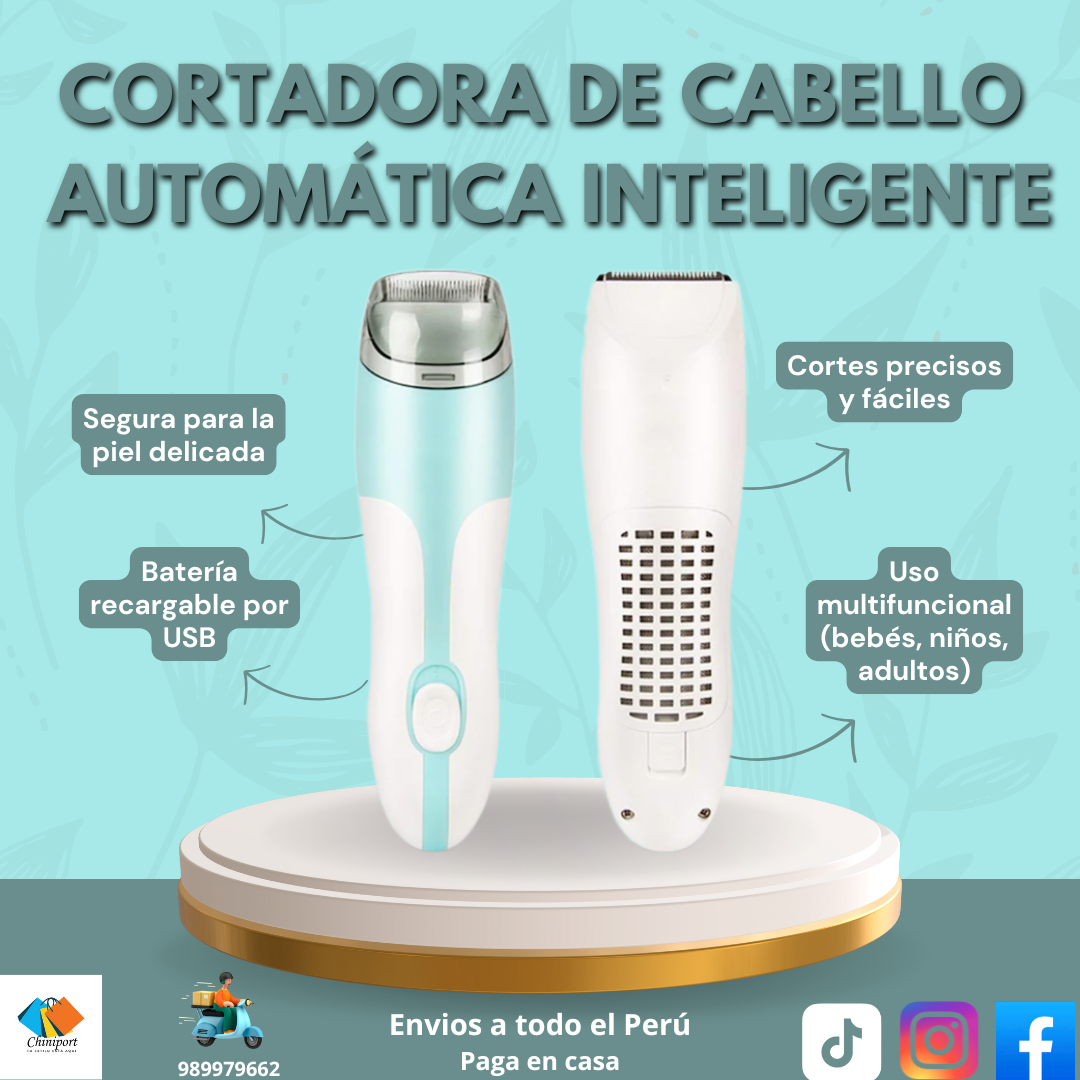 CORTADORA DE CABELLO AUTOMÁTICA INTELIGENTE MK963