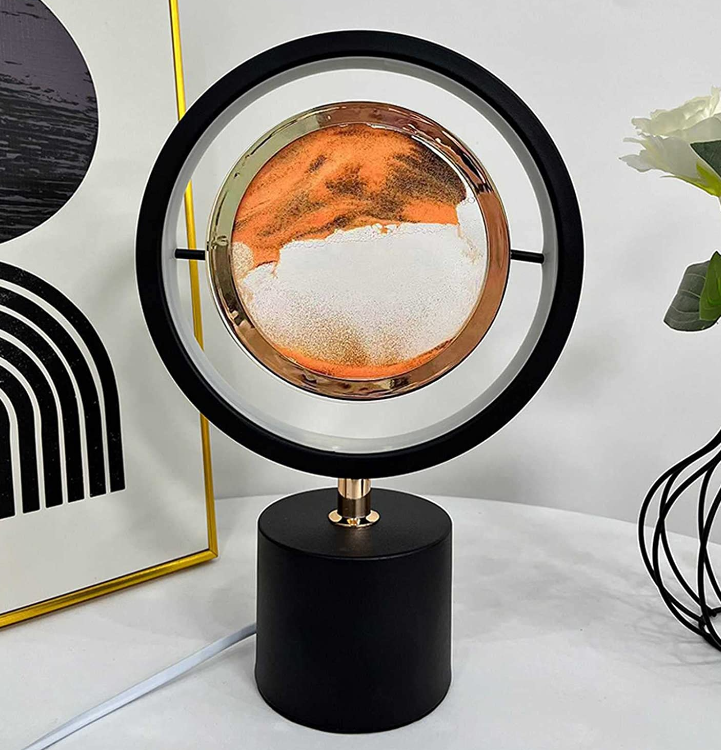 LAMPARA RELOJ DE ARENA