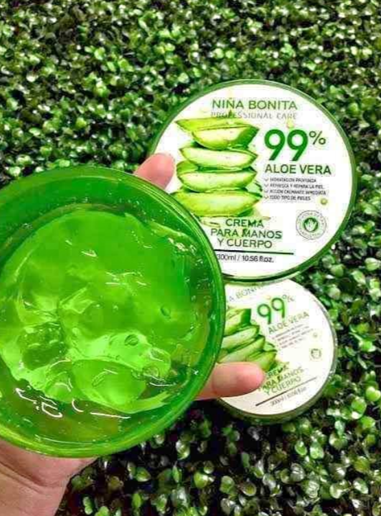 CREMA PARA MANOS Y CUERPO ALOE VERA