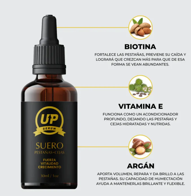 SERUM UP® ALARGAMIENTO DE PESTAÑAS Y CEJAS