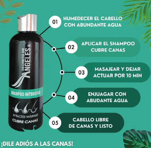 SHAMPOO CUBRECANAS CUBREMAX