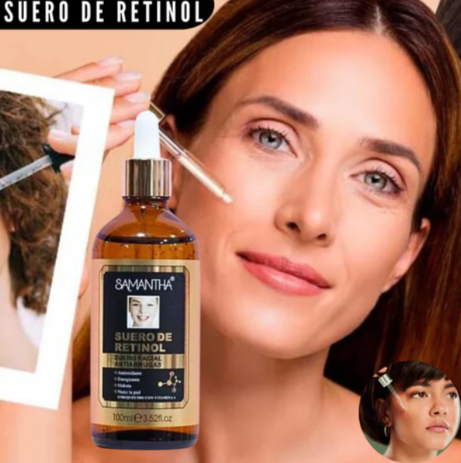 SUERO FACIAL A BASE DE RETINOL - SAMANTHA