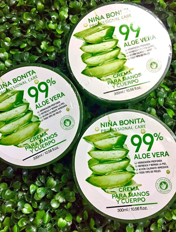 CREMA PARA MANOS Y CUERPO ALOE VERA