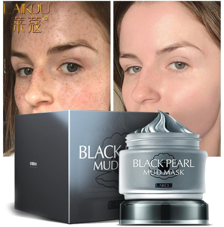 LAIKOU-MASCARILLA FACIAL DE PERLA NEGRA