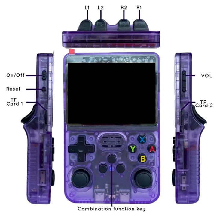 CONSOLA DE VIDEOJUEGOS PORTÁTIL R36S