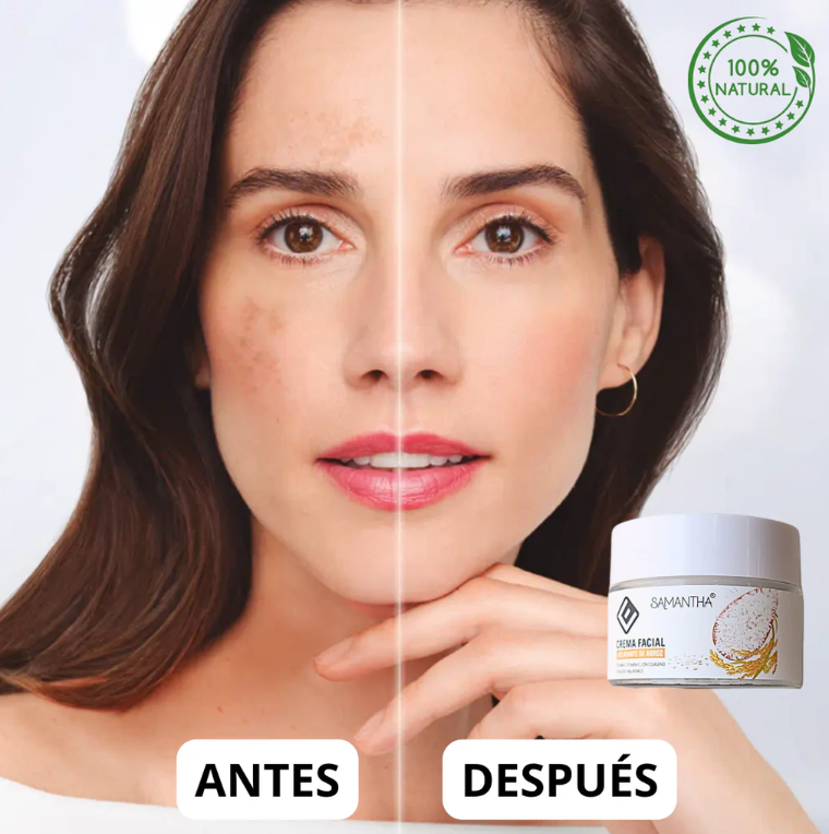 CREMA FACIAL ACLARANTE DE ARROZ