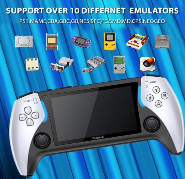 CONSOLA DE VIDEOJUEGOS PROJECT 'X'