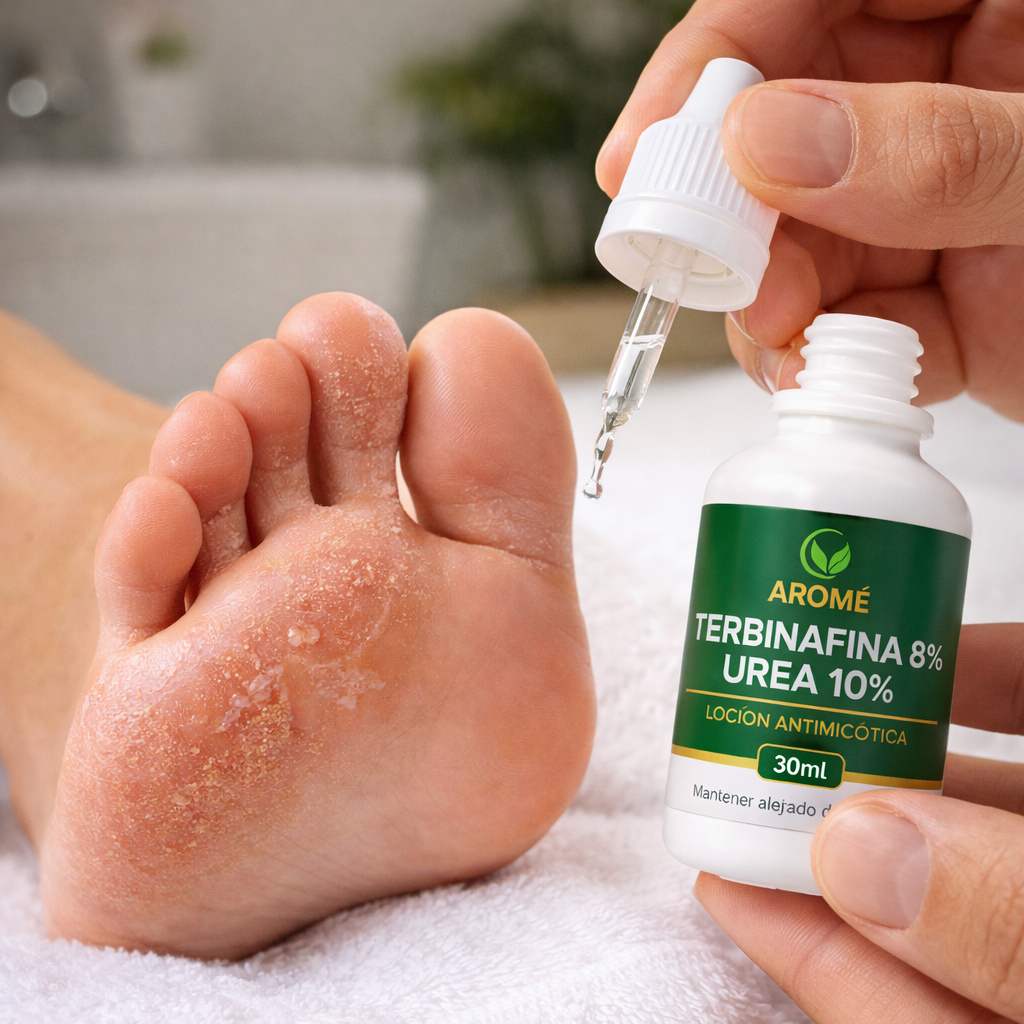 TERBINAFINA 8% + UREA 10%