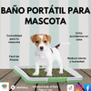 BAÑO PORTÁTIL PARA MASCOTA
