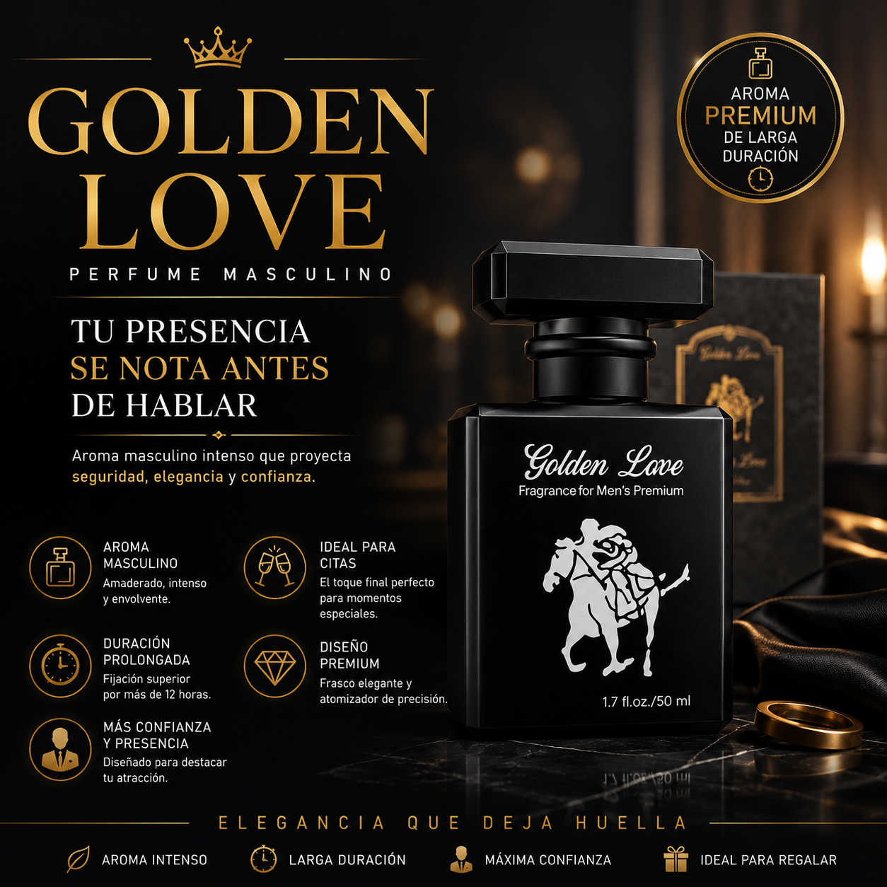 GOLDEN LOVE – PERFUME MASCULINO