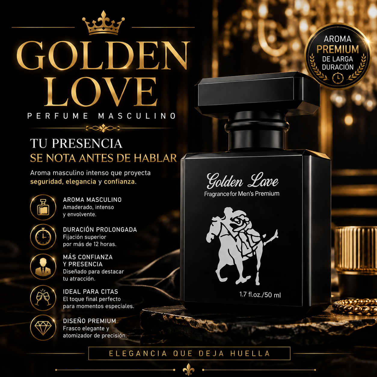 GOLDEN LOVE – PERFUME MASCULINO