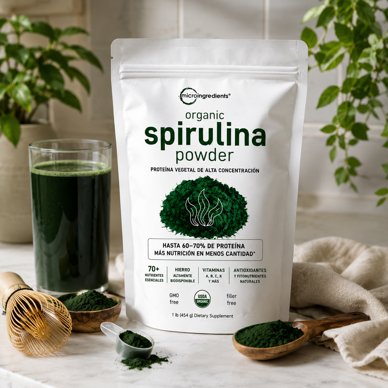 ORGANIC SPIRULINA POWDER