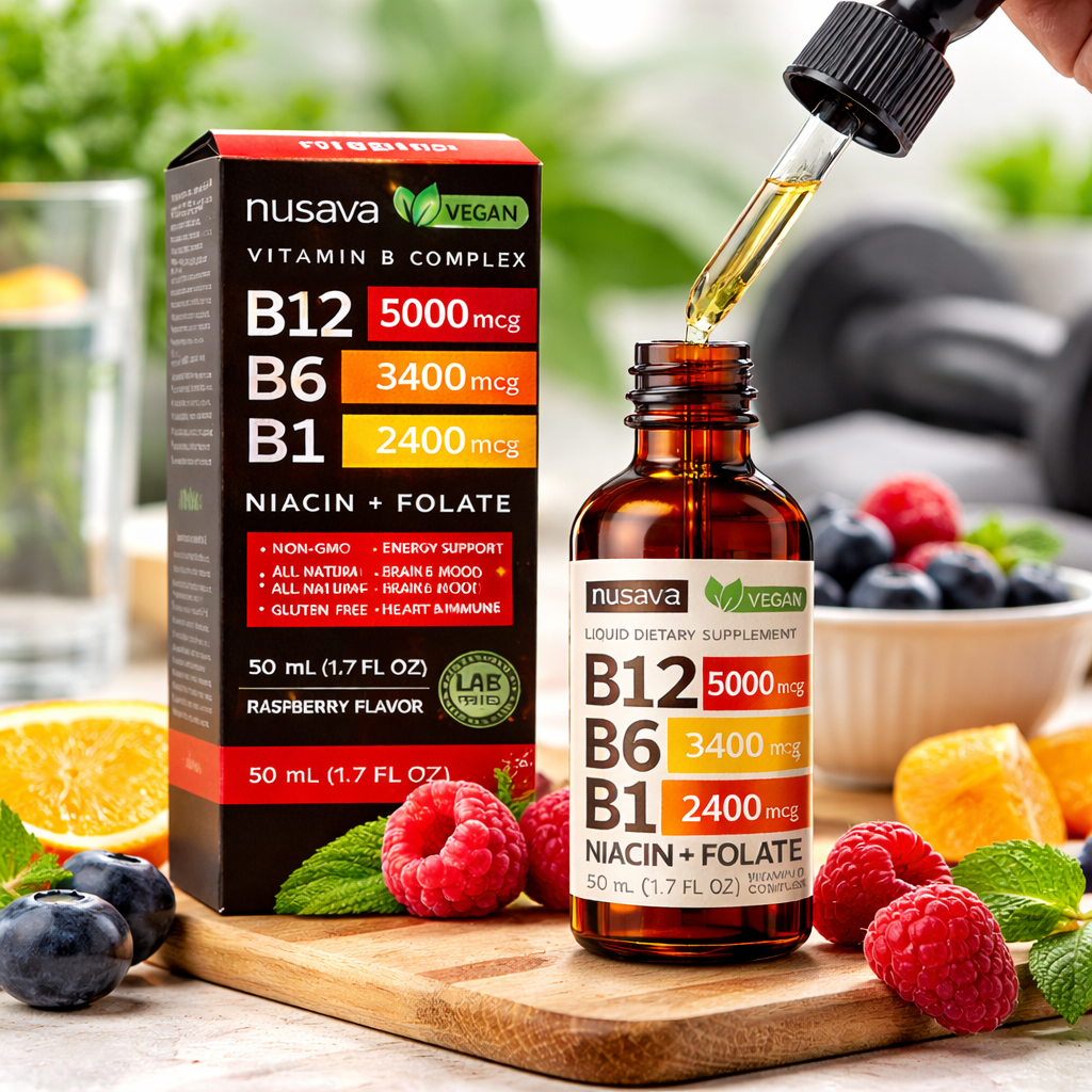 VITAMIN B COMPLEX B12 - B6 - B1