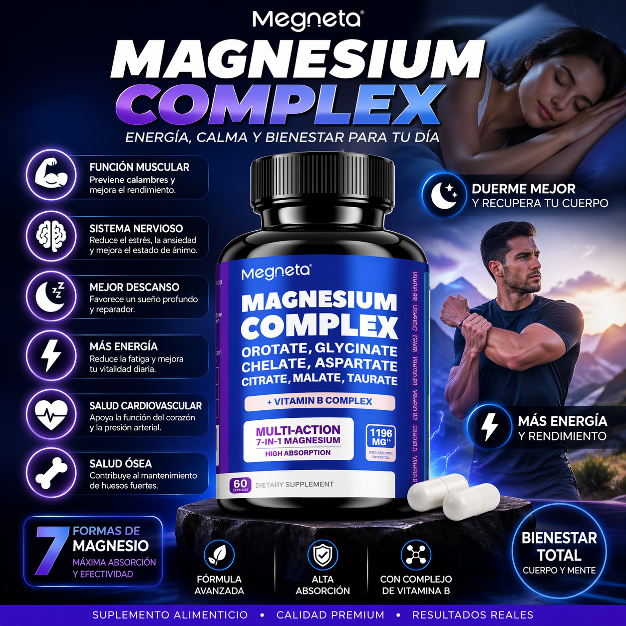 MAGNESIUM COMPLEX - MEGNETA