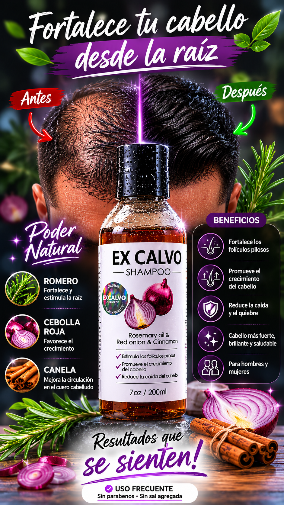 EX CALVO SHAMPOO