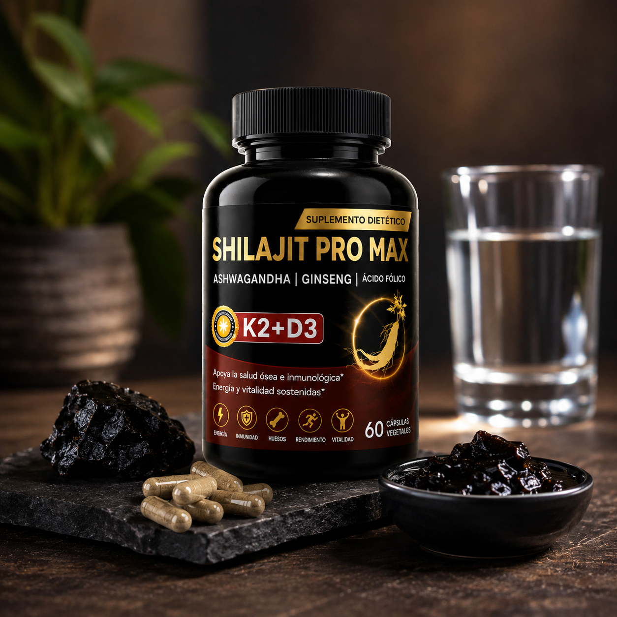 SHILAJIT PRO MAX K2 + D3
