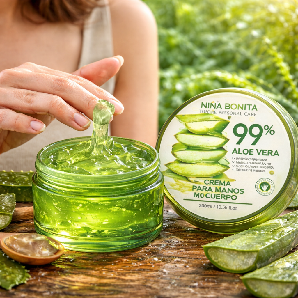 CREMA PARA MANOS Y CUERPO ALOE VERA