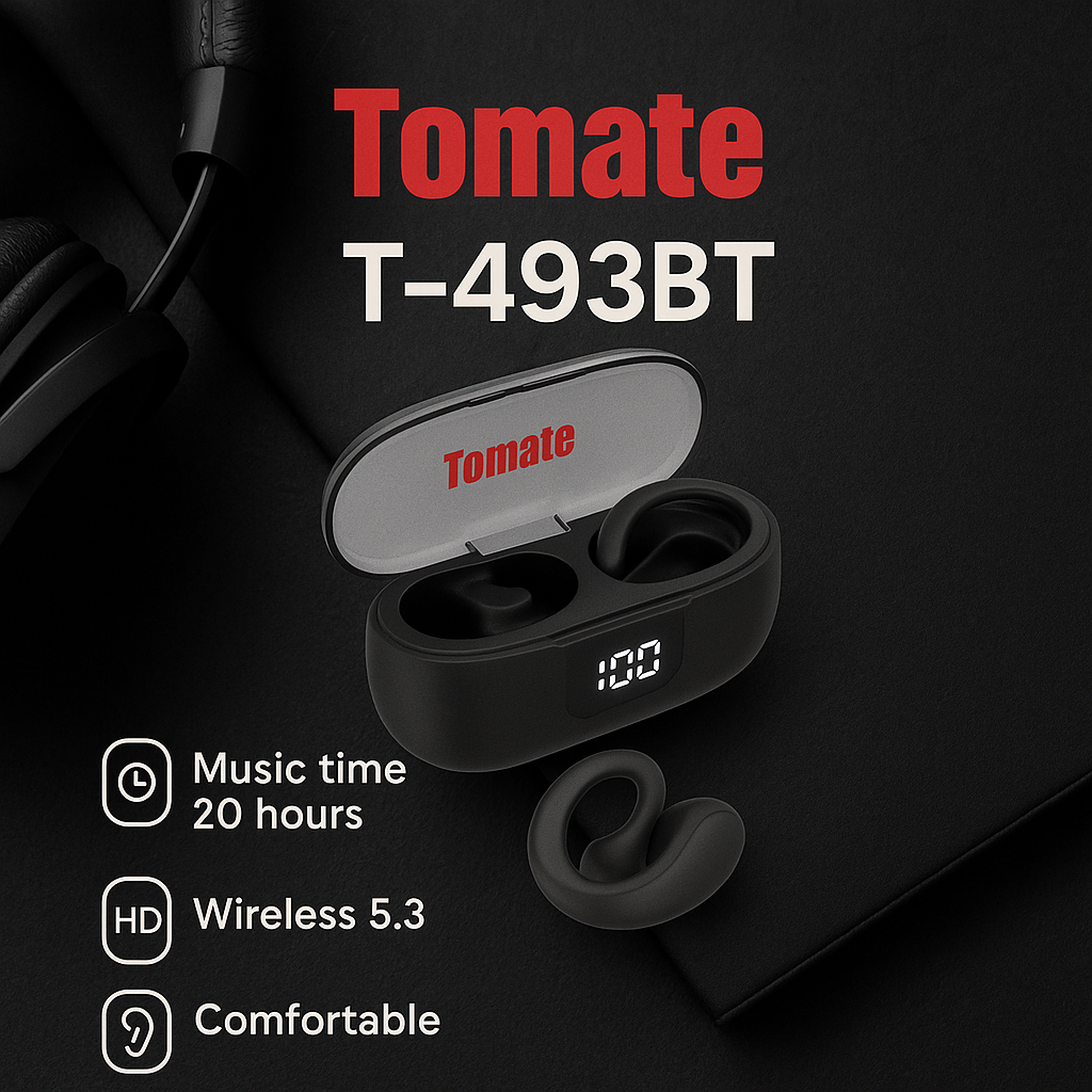 AURICULARES TOMATE T-493BT - EAR CLIP