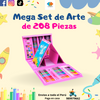 MEGA SET DE ARTE DE 208 PIEZAS