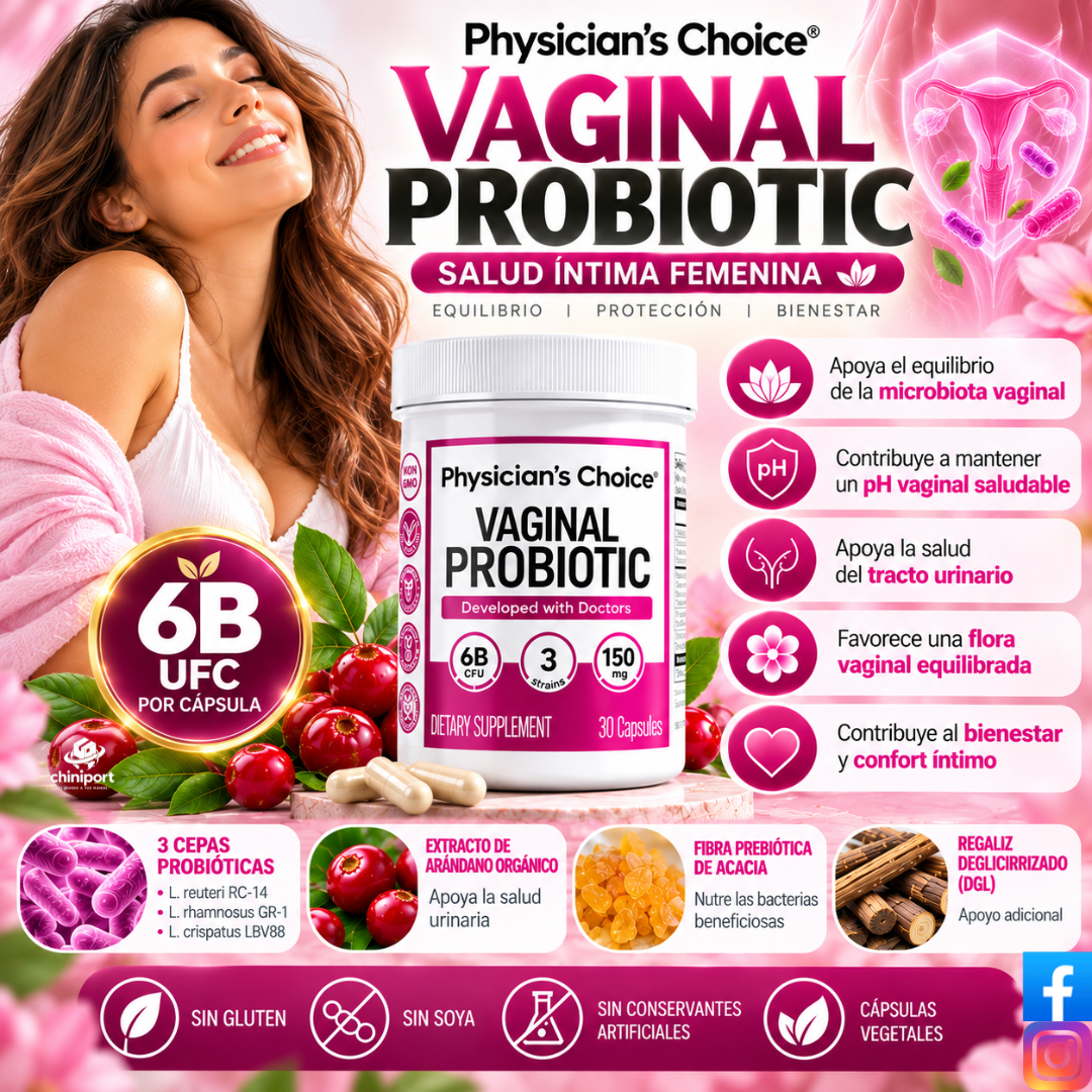 PHYSICIAN’S CHOICE – VAGINAL PROBIOTIC