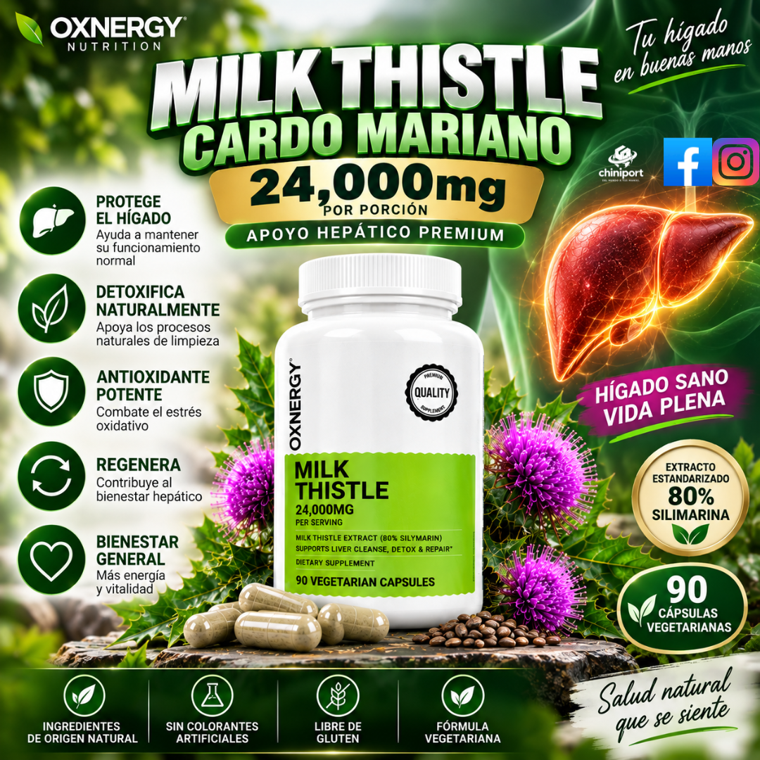 MILK THISTLE – CARDO MARIANO