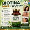 BIOTINA MAX + COLÁGENO