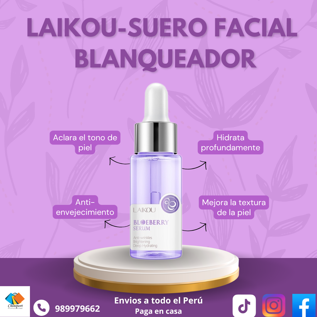LAIKOU-SUERO FACIAL BLANQUEADOR